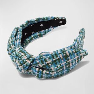 SOLD ⭐️ Lele Sadoughi Veronica Tweed Knotted Headband